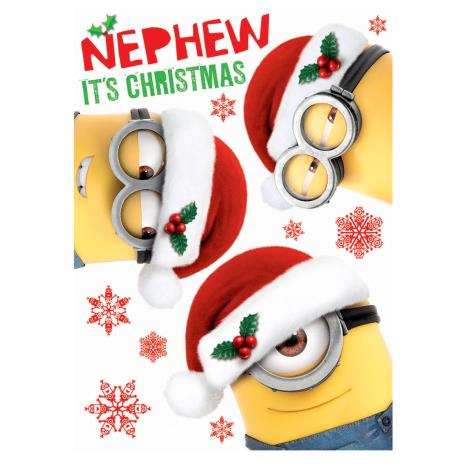 Minions Nephew Christmas Card £1.65